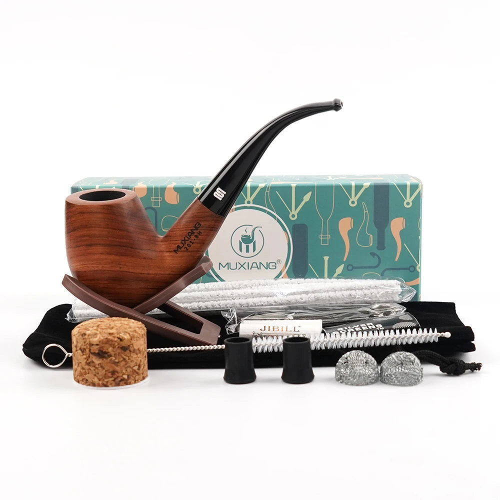 Afrikansk Rosewood tobakkspipesett