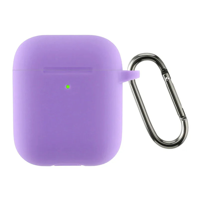 Beskytelse til Apple Airpods 1/2 Ladeetui med nøkkelknipe