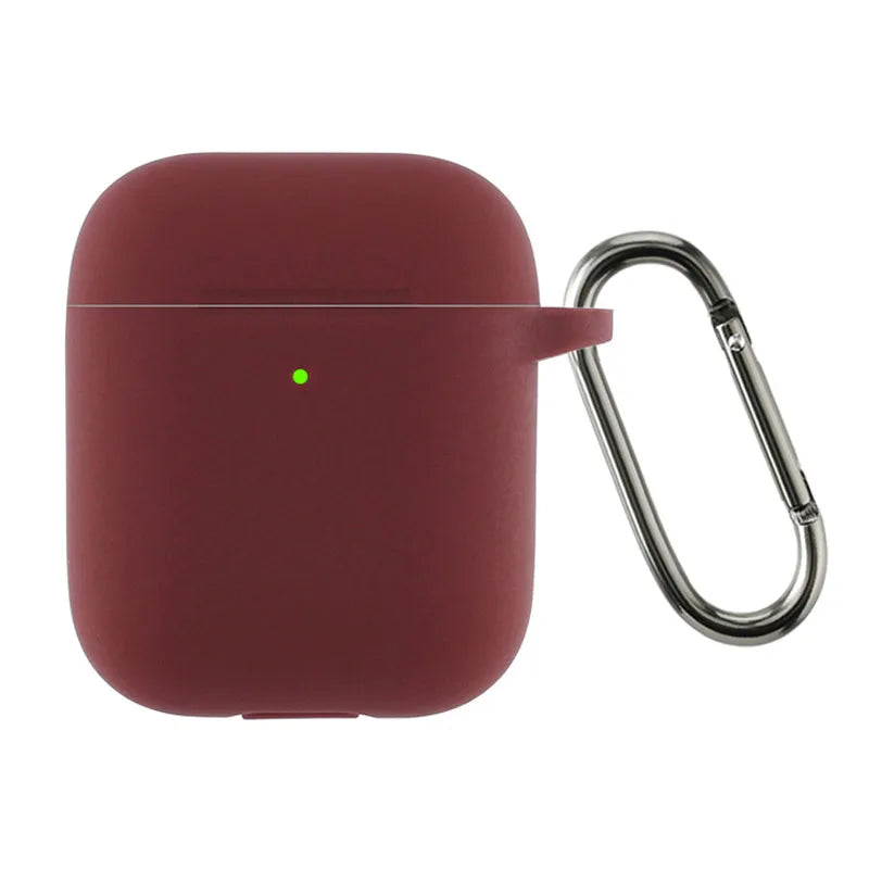 Beskytelse til Apple Airpods 1/2 Ladeetui med nøkkelknipe