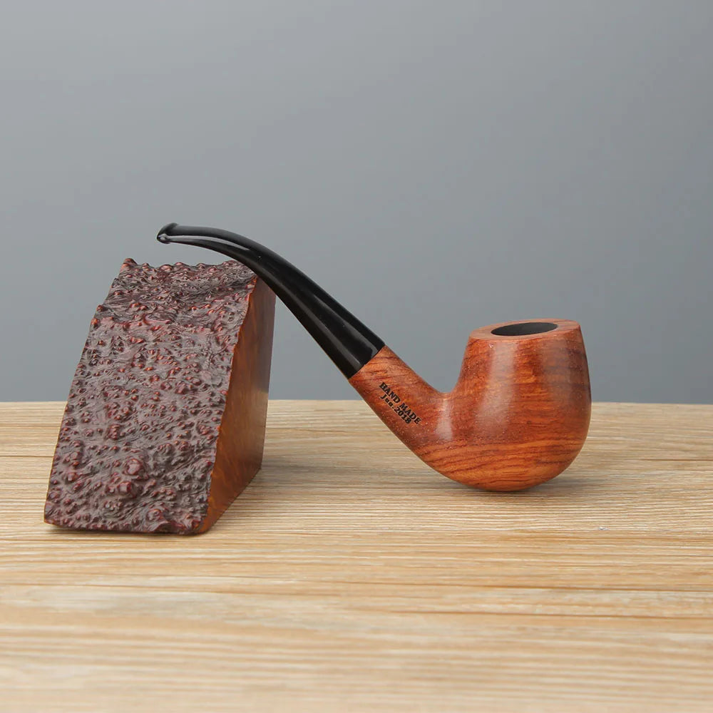 African Rosewood Tobacco Pipe Set